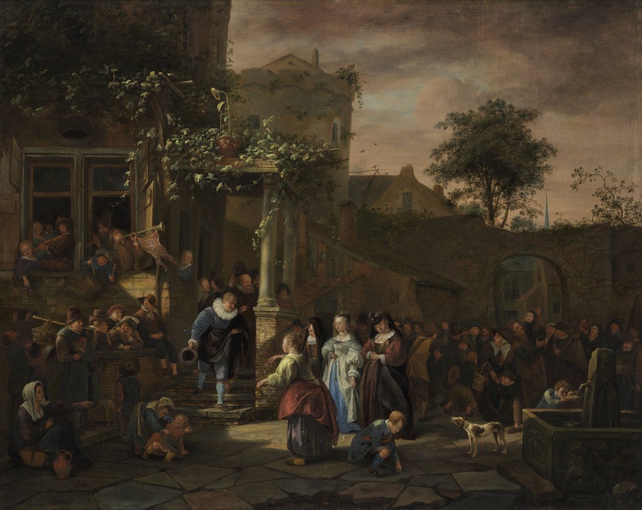 A falu esküvője alkotó: Jan Steen