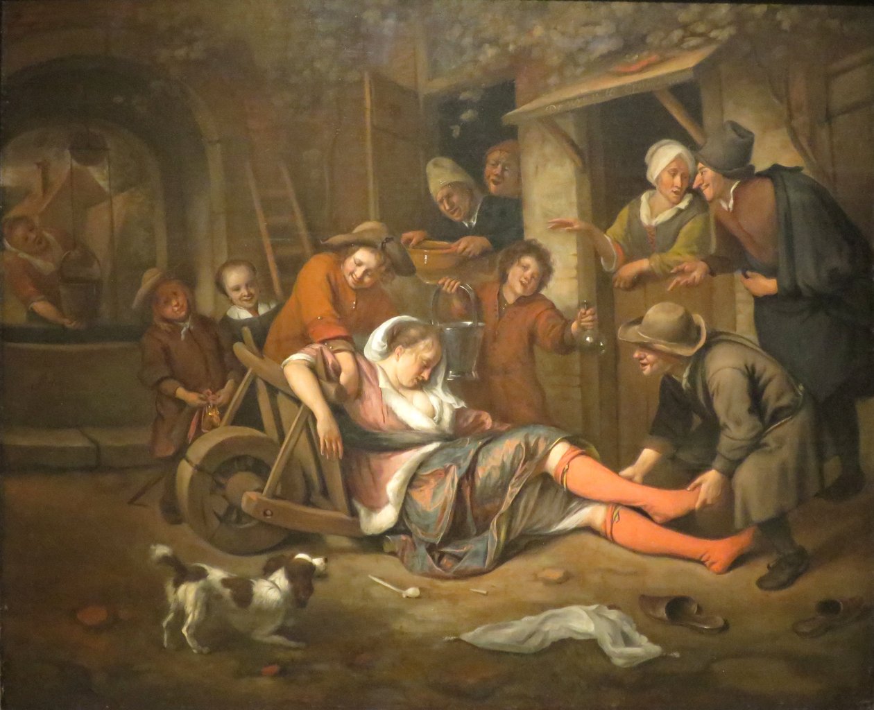 A bor egy gúnyolódó alkotó: Jan Steen