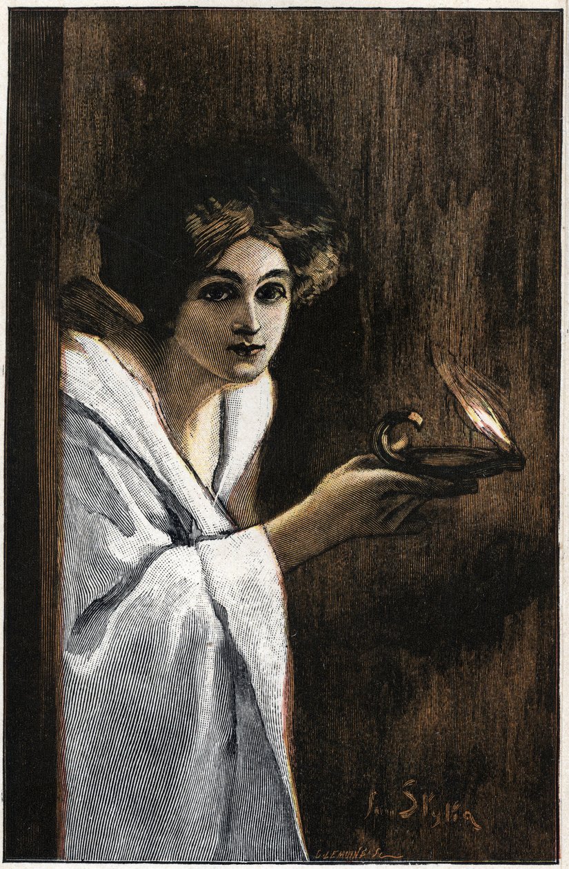 illusztráció: JAN STYKA (1858-1925) Henryk Sienkiewicz „Quo Vadis” című regényéhez. alkotó: Jan Styka