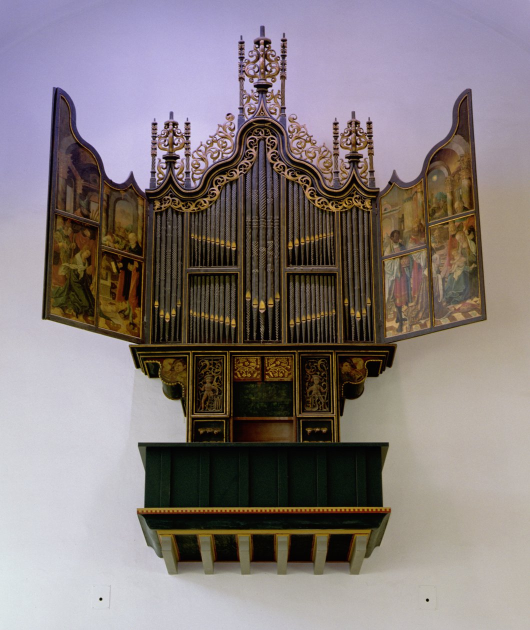 Festett orgona, 1526 alkotó: Jan Swart Van Groningen