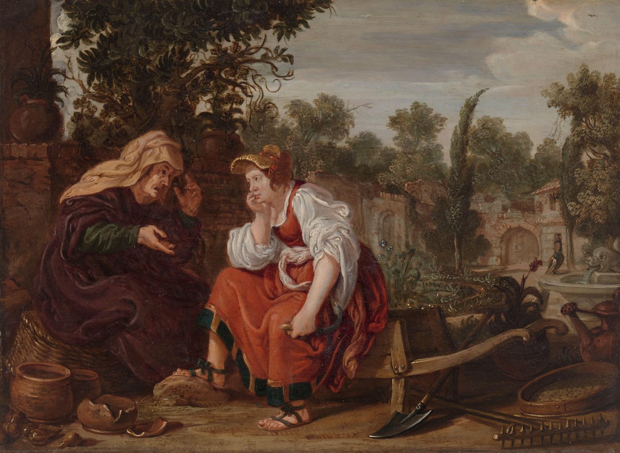 Vertumnus és Pomona alkotó: Jan Tengnagel