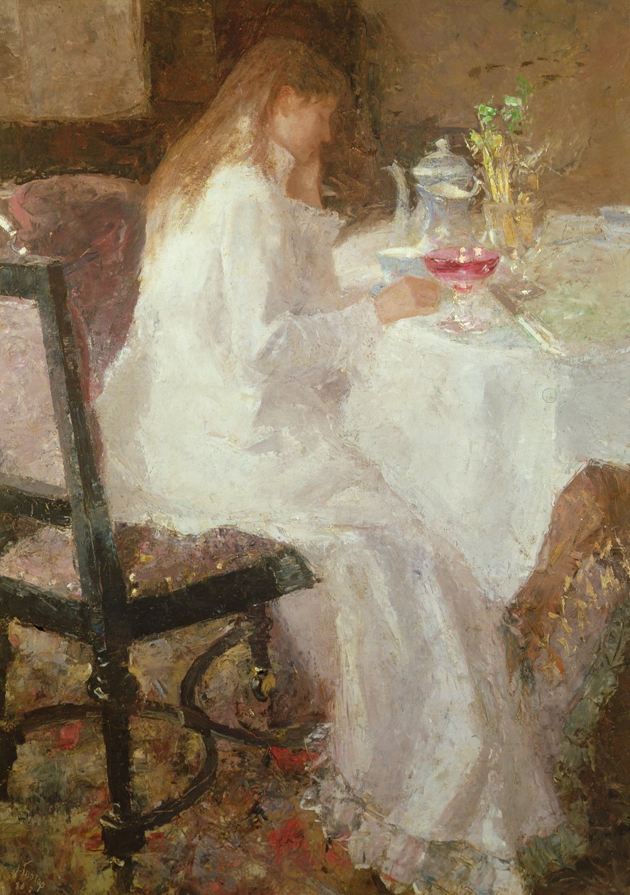 A reggeliző asztalnál alkotó: Jan Toorop