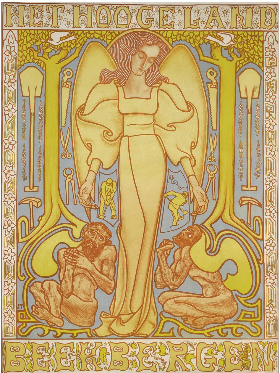 A Hoogeland Beekbergen, 1896 alkotó: Jan Toorop