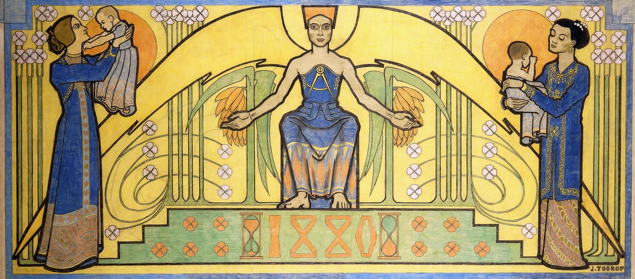 Az élet őrzője alkotó: Jan Toorop