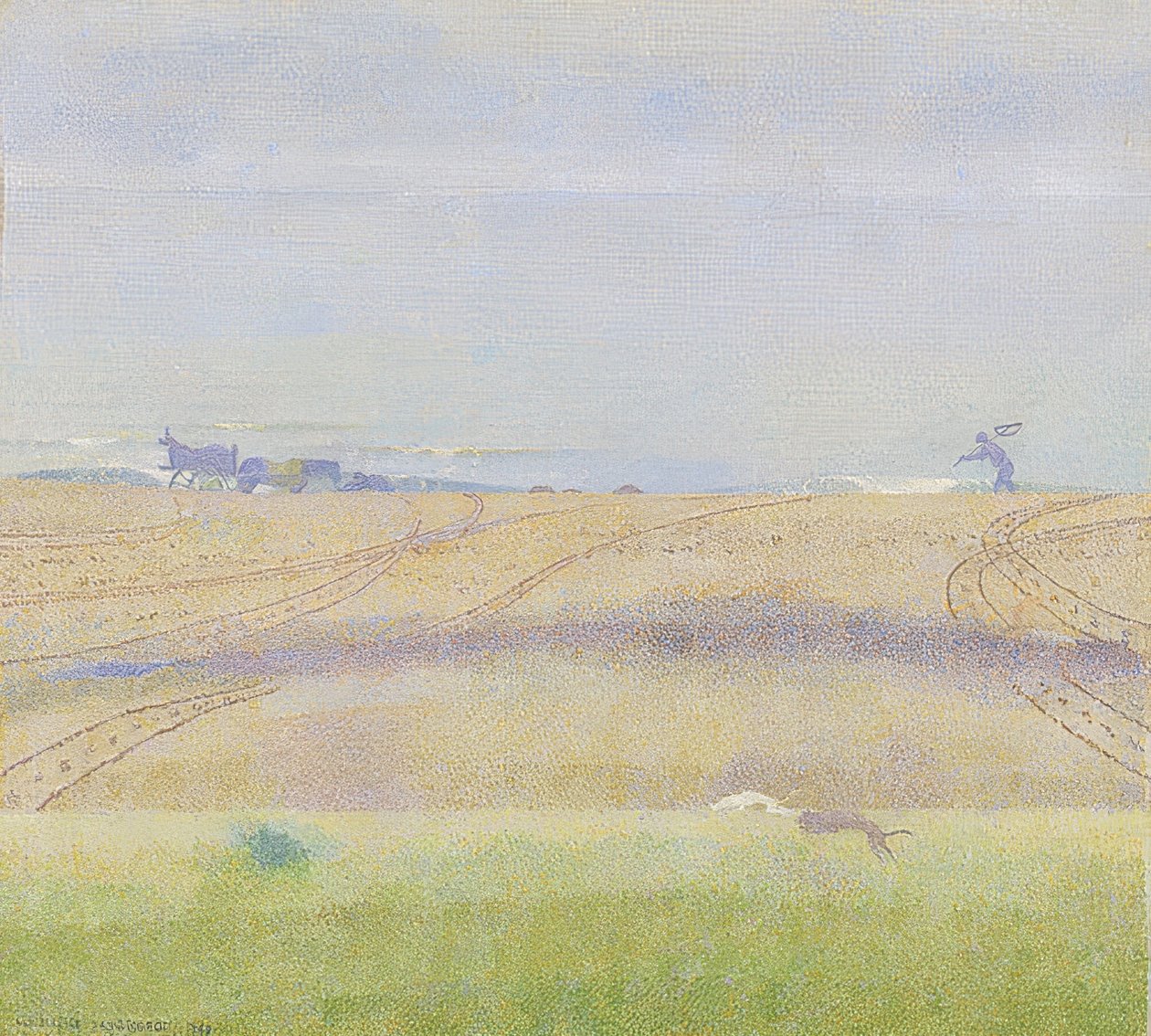 Köd a tenger felett. 1899 alkotó: Jan Toorop