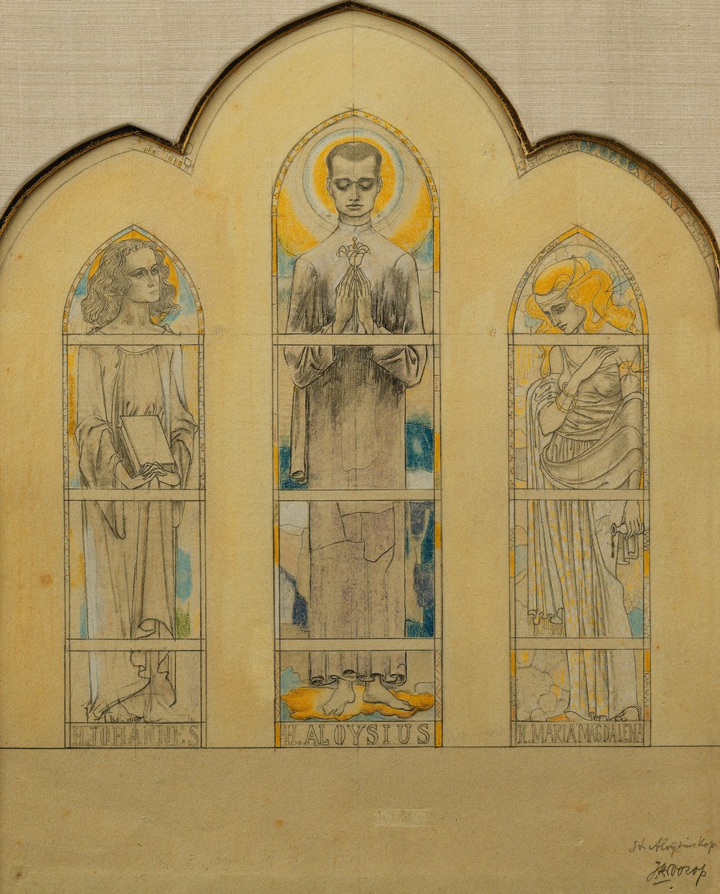 Utca, alkotó: Jan Toorop