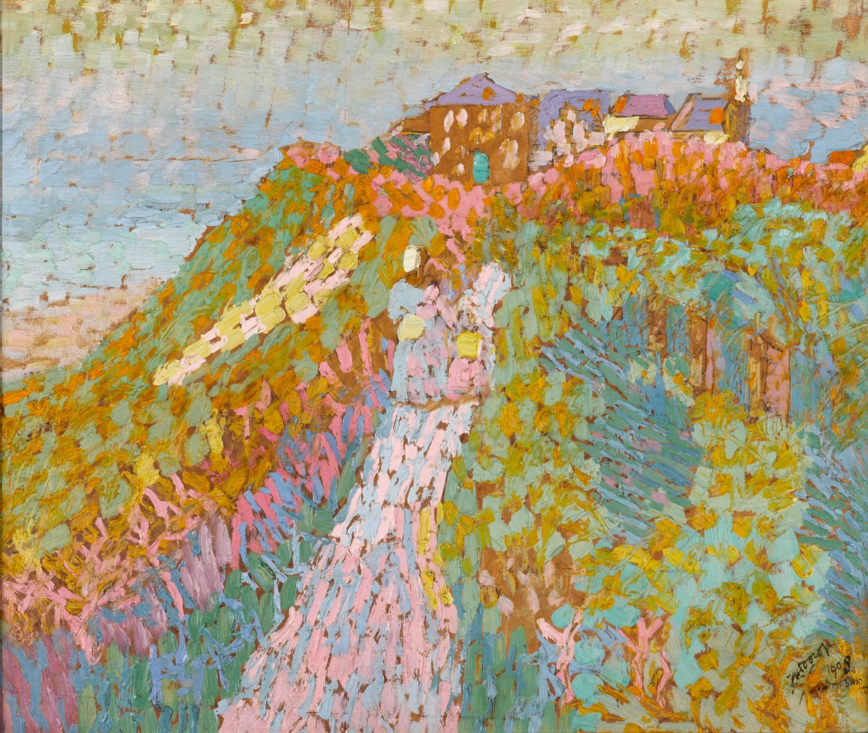 Domburgi dűnék, 1908. alkotó: Jan Toorop