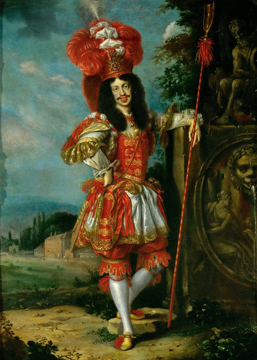 I. Lipót császár 1640-1705 színházi jelmezben, 1667 alkotó: Jan Thomas
