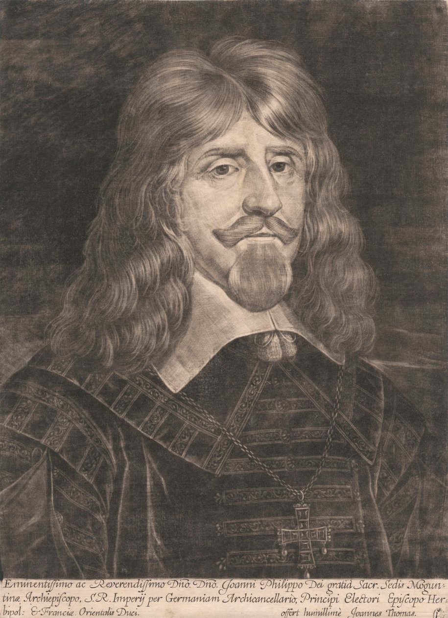 Johannes Philipp von Schönborn alkotó: Jan Thomas of Ypres