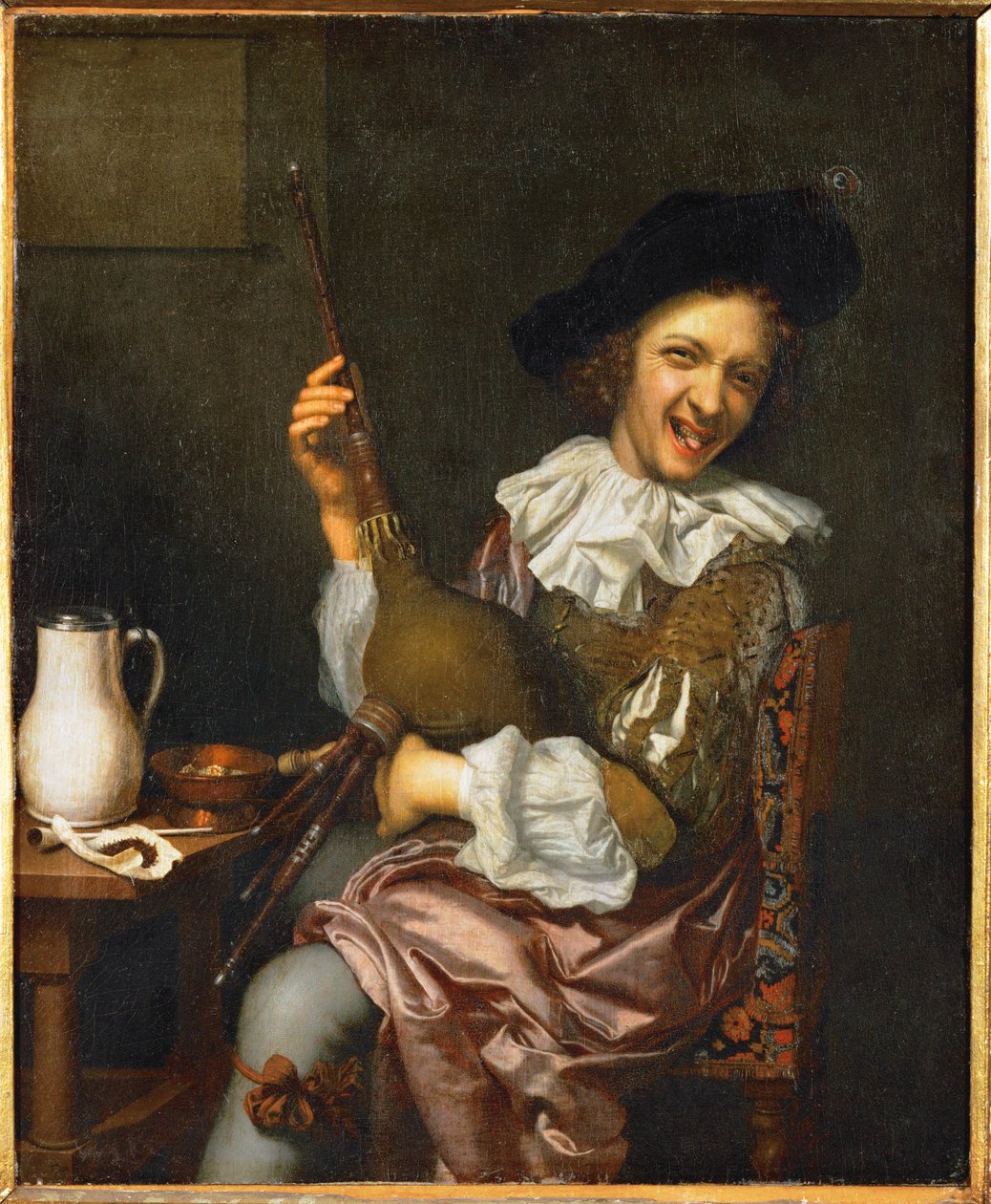 A dudás (festmény) alkotó: Jan Tilius