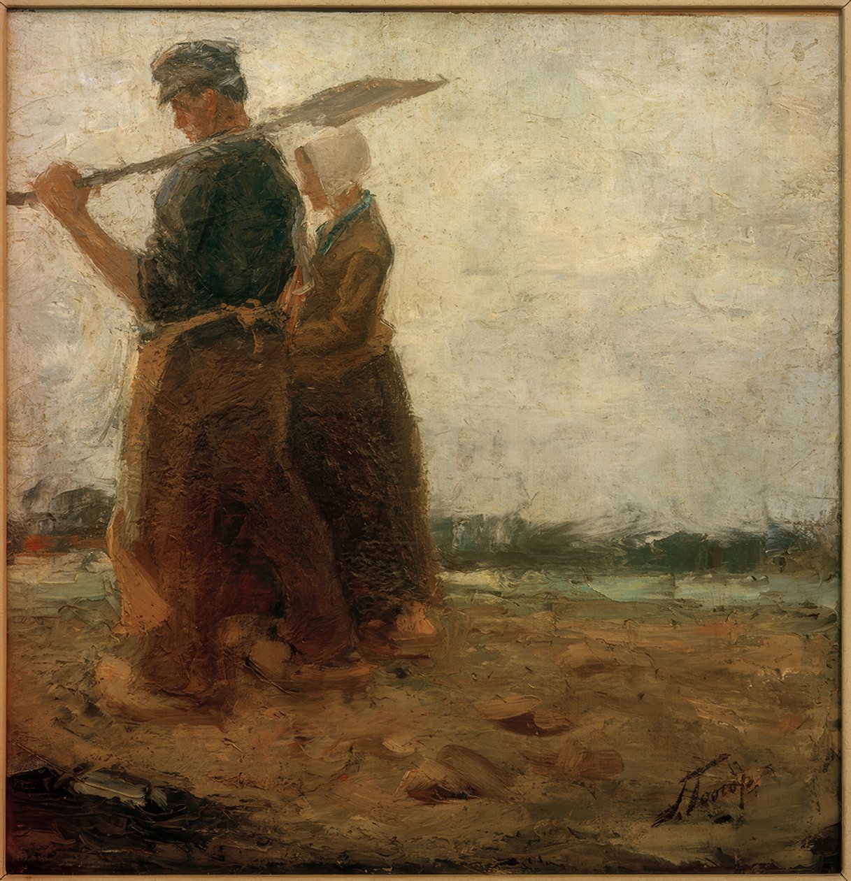 Úton hazafelé alkotó: Jan Toorop