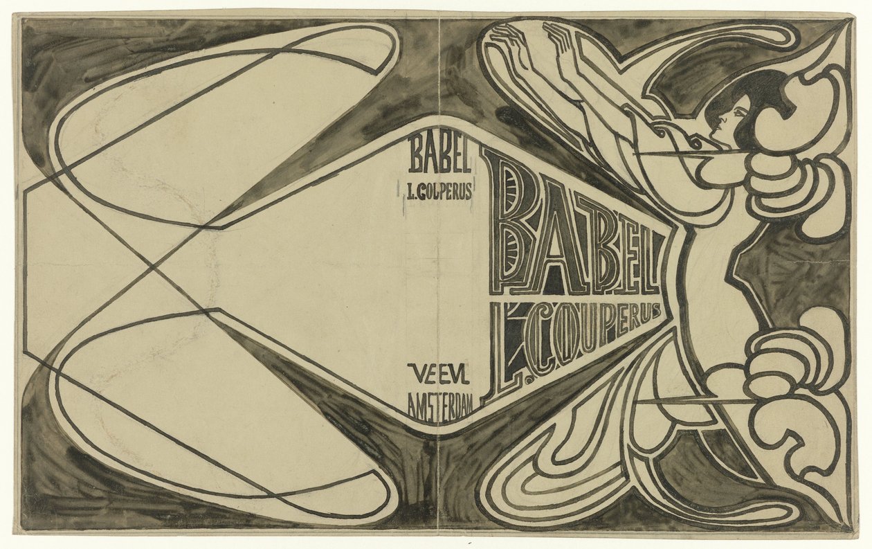 Zenekar tervezése: Louis Couperus, Babel, 1901 alkotó: Jan Toorop