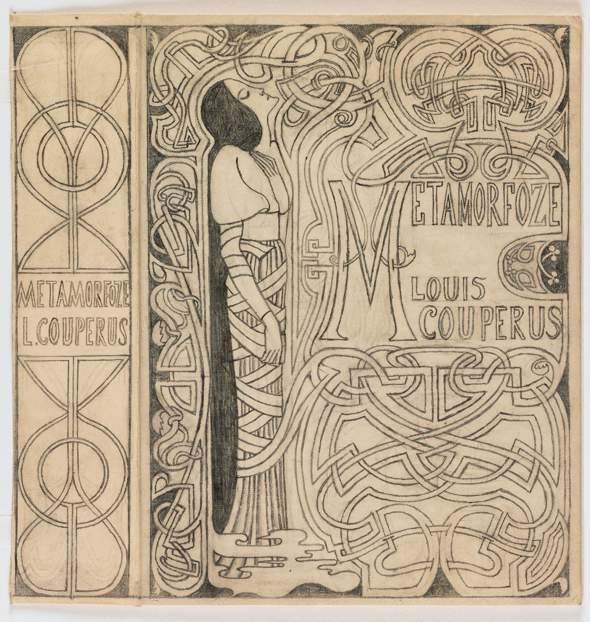 Zenekar tervezése: Louis Couperus, Metamorfoze, 1897 alkotó: Jan Toorop