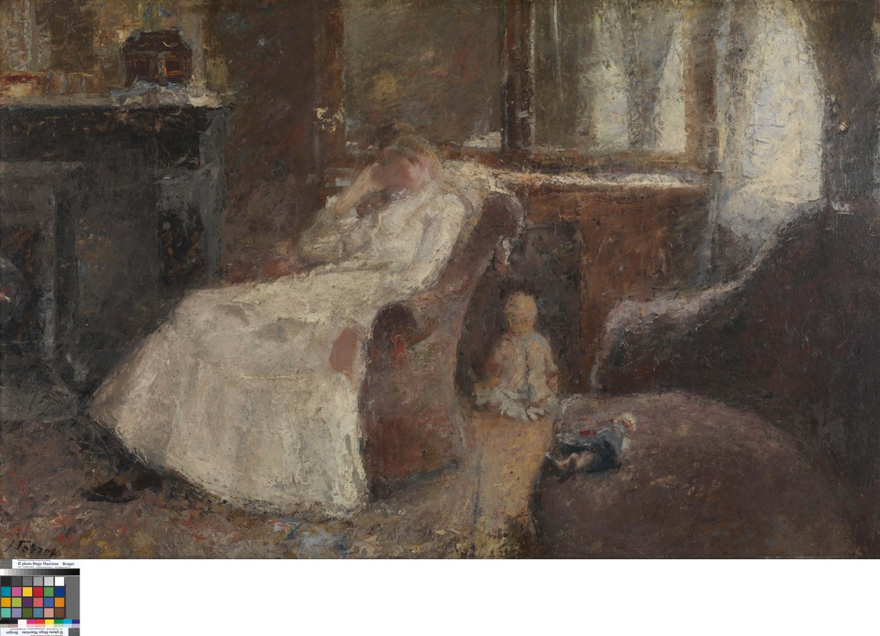 Holland: Annie Hall in Lissadell, Kenley Woman_in_White alkotó: Jan Toorop