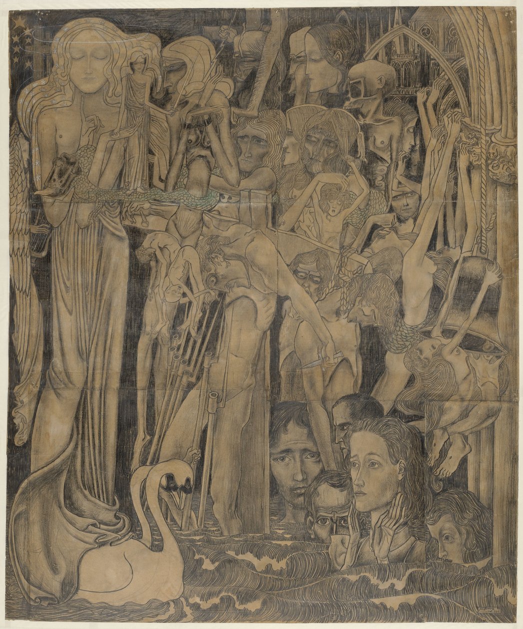 Hitvesztés Geloofsinzinking alkotó: Jan Toorop