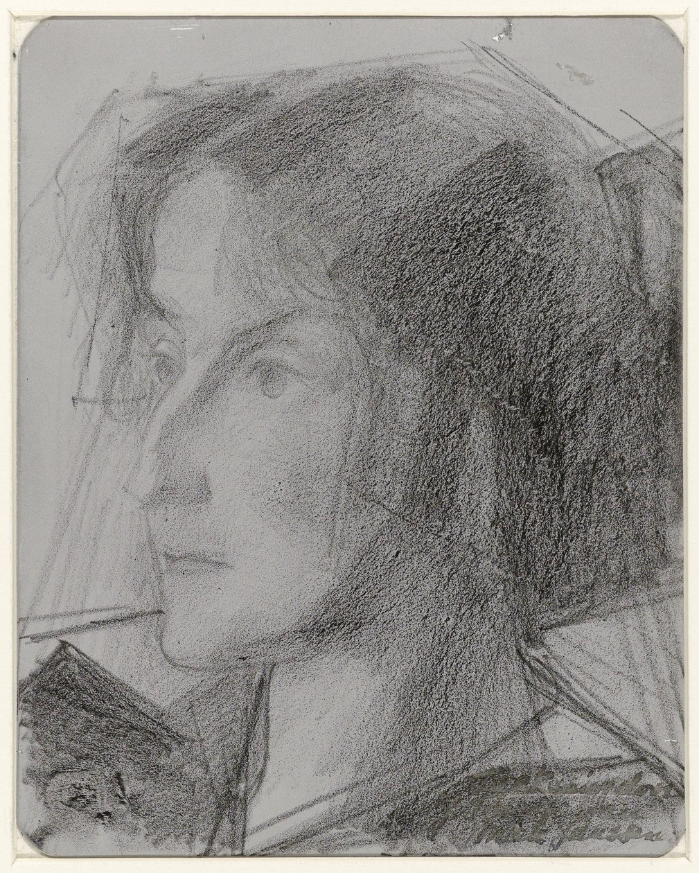 Miek Janssen portréja alkotó: Jan Toorop