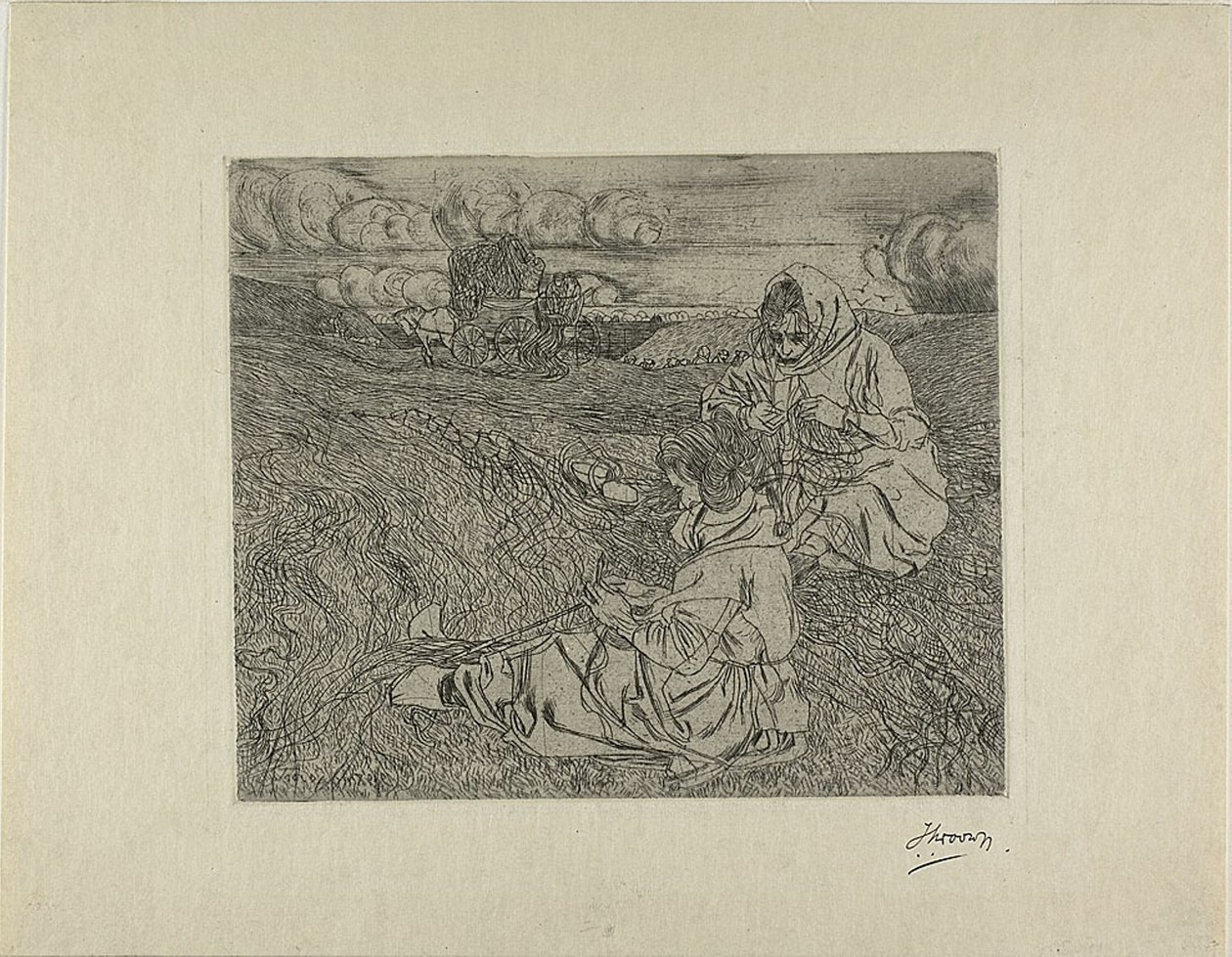 A hálójavítók alkotó: Jan Toorop