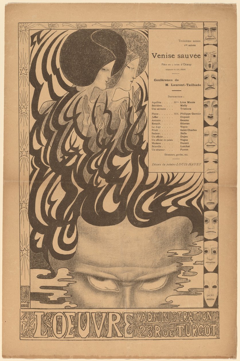 Velence megmentve (Velence Preserved) alkotó: Jan Toorop