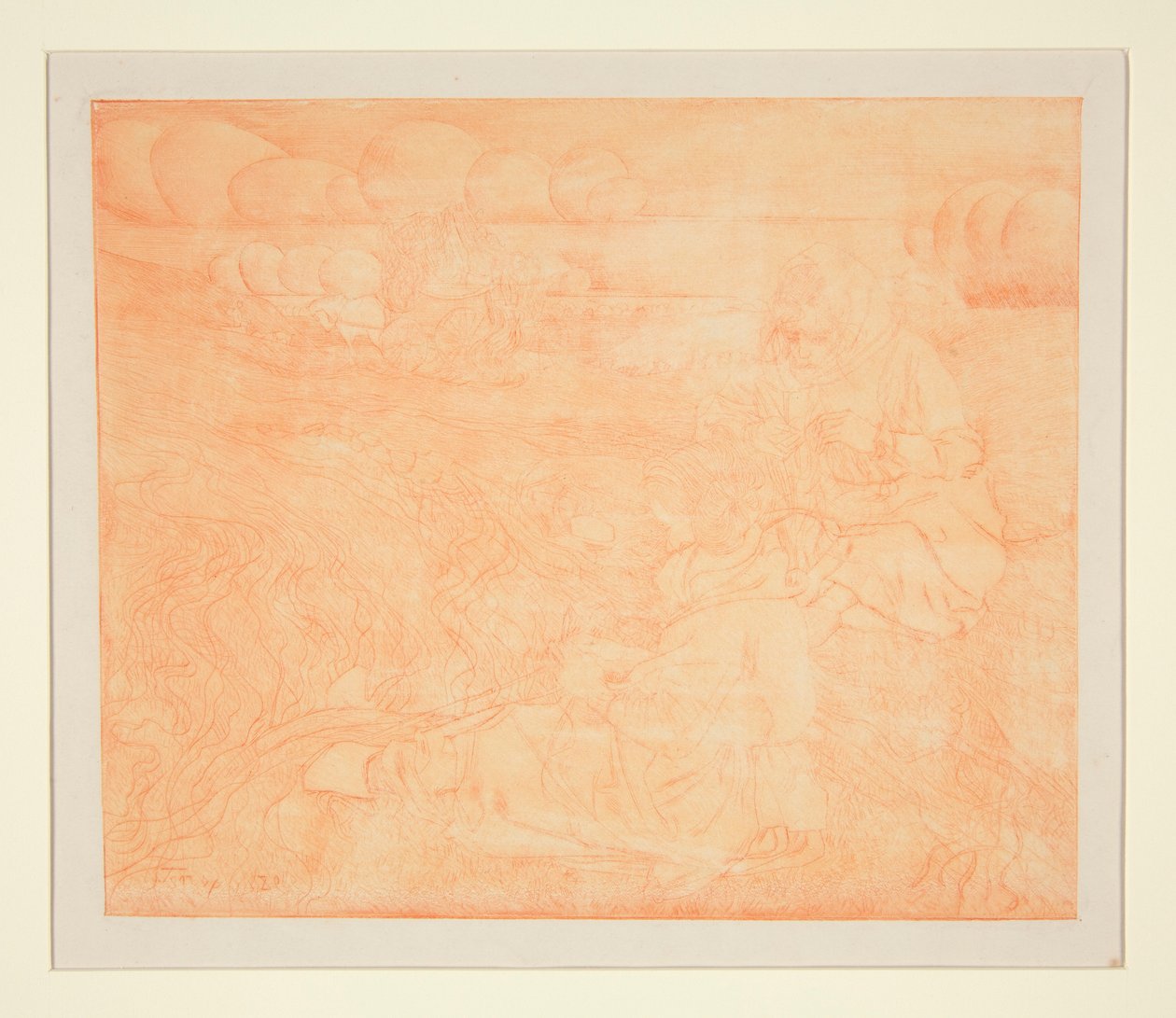 Halhálót javító nők alkotó: Jan Toorop