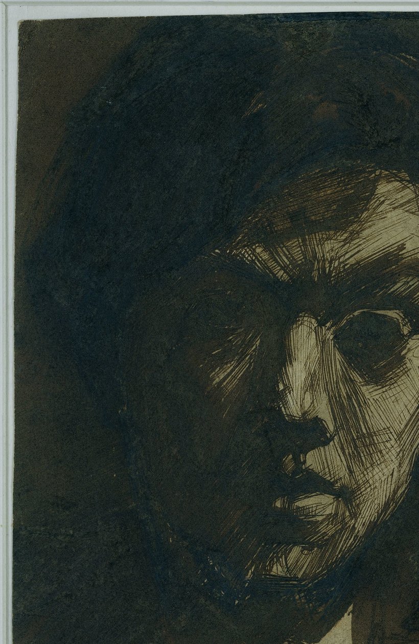 Jan Toorop festő önarcképe alkotó: Jan Toorop