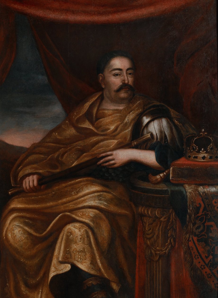 III. Sobieski János 1629-1696 lengyel király és litván nagyherceg portréja alkotó: Jan Tricius