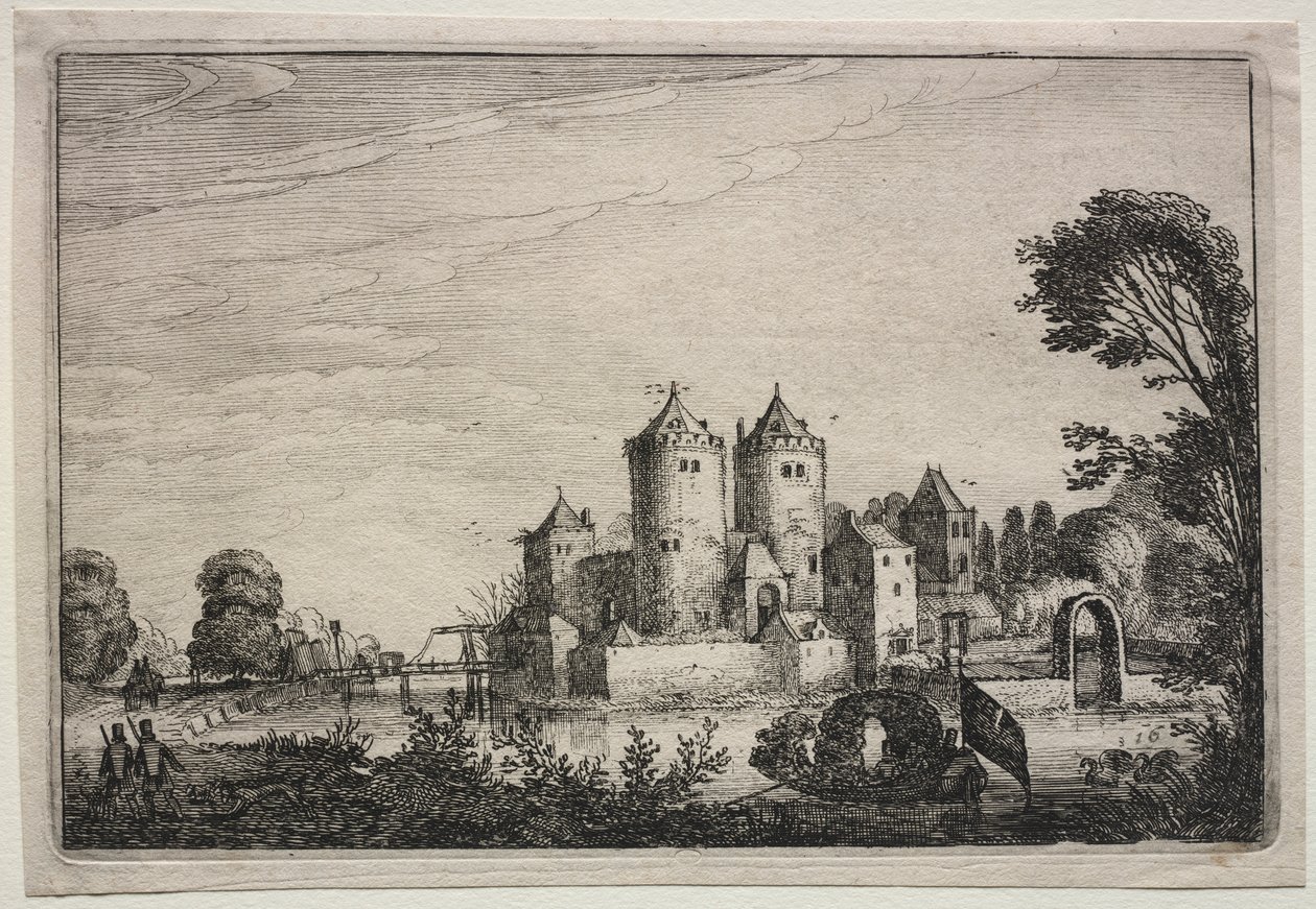 A kéttornyú kastély alkotó: Jan Van de Velde