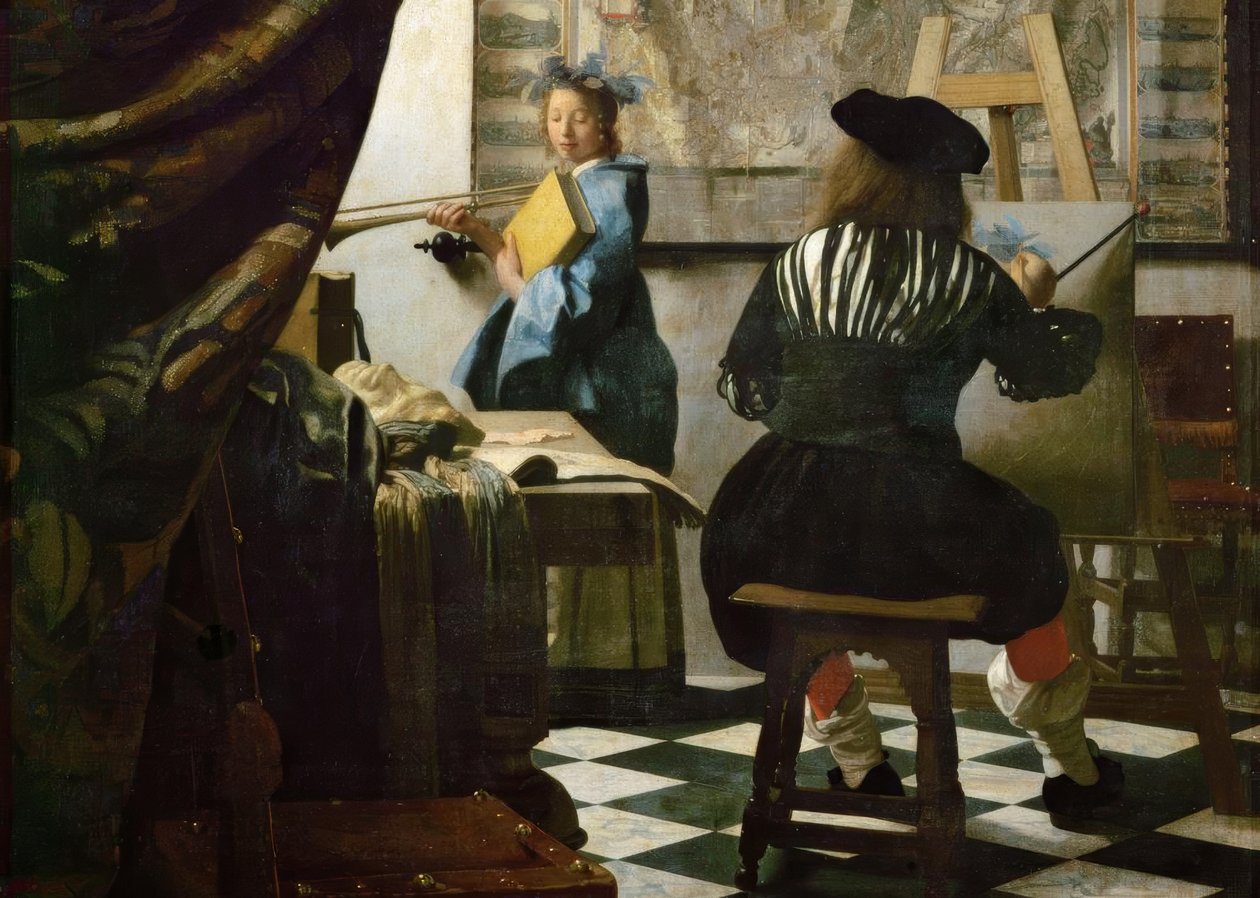 A festészet művészete alkotó: Jan Vermeer van Delft