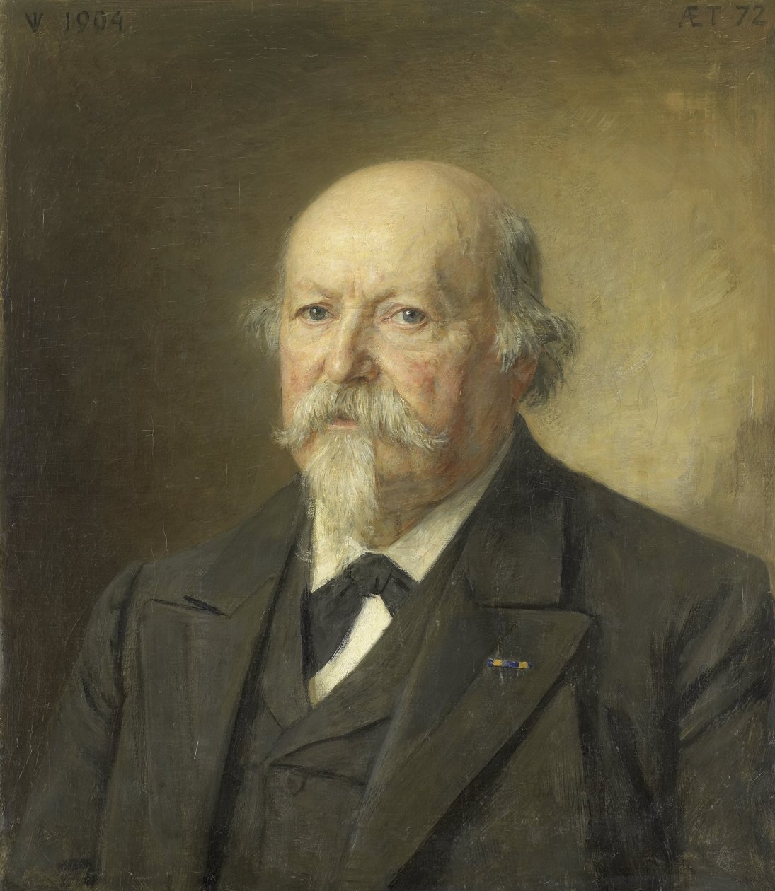Johan Philip van der Kellen (1831-1906). Az Állami Nyomda igazgatója (1876-96) alkotó: Jan Veth (signed by artist)