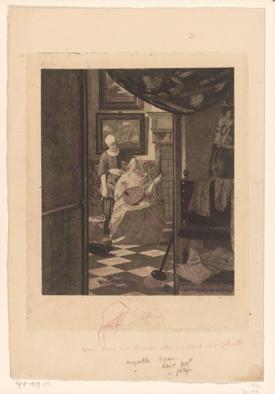 The Love Letter (eredeti cím) alkotó: Jan Veth