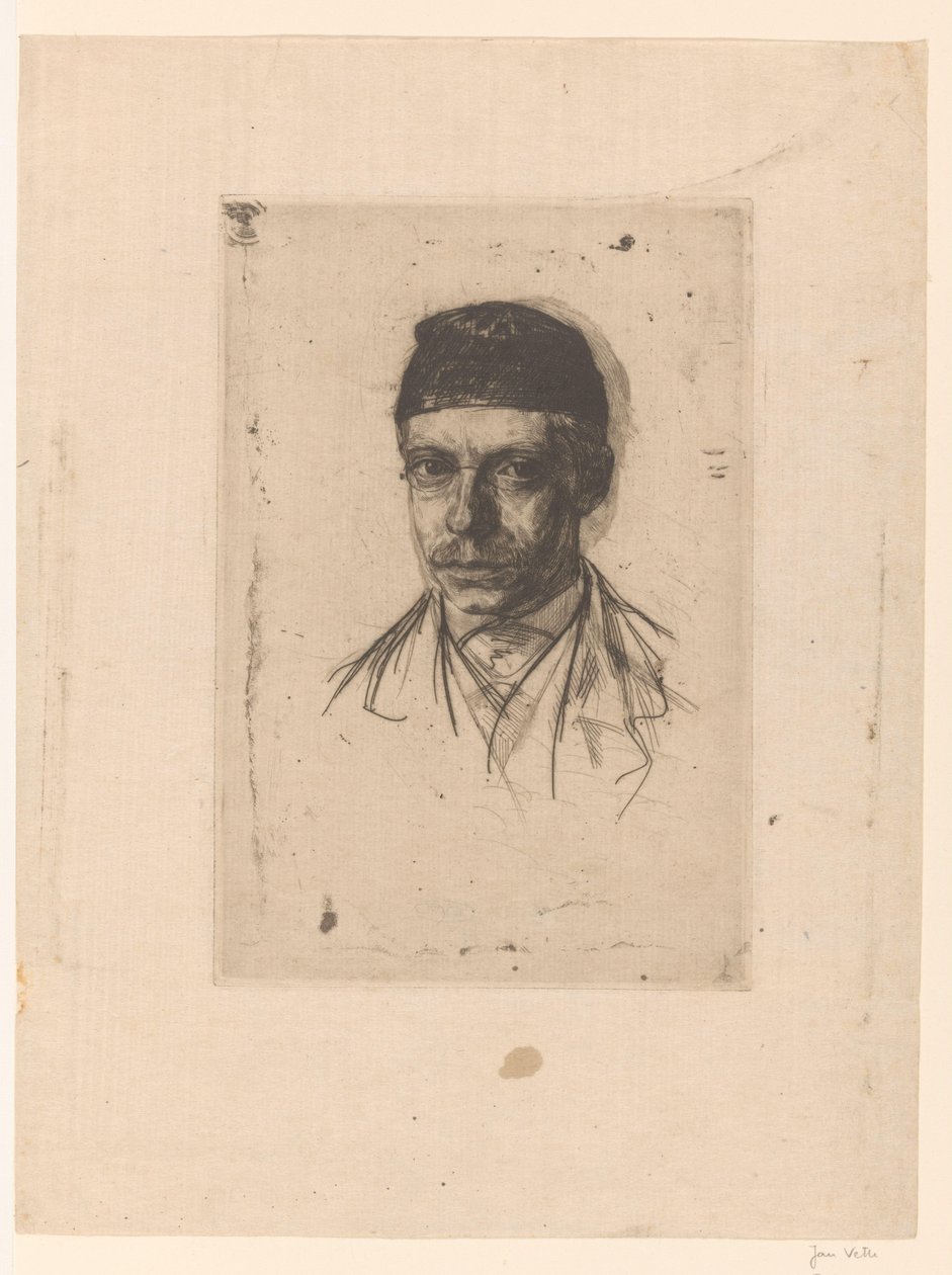 Charles Marius van Deventer portréja alkotó: Jan Veth