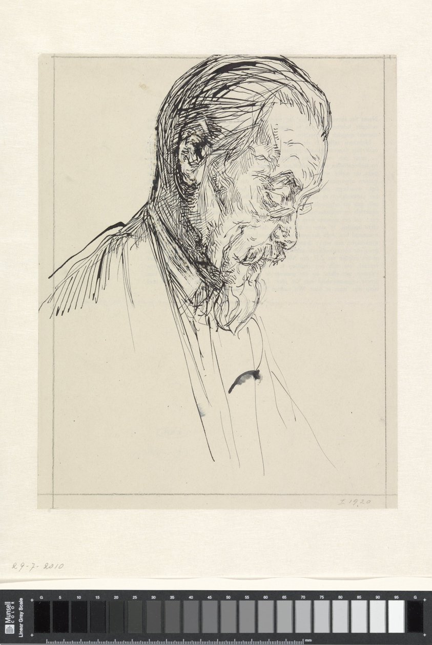 Cornelis Hofstede de Groot portréja alkotó: Jan Veth