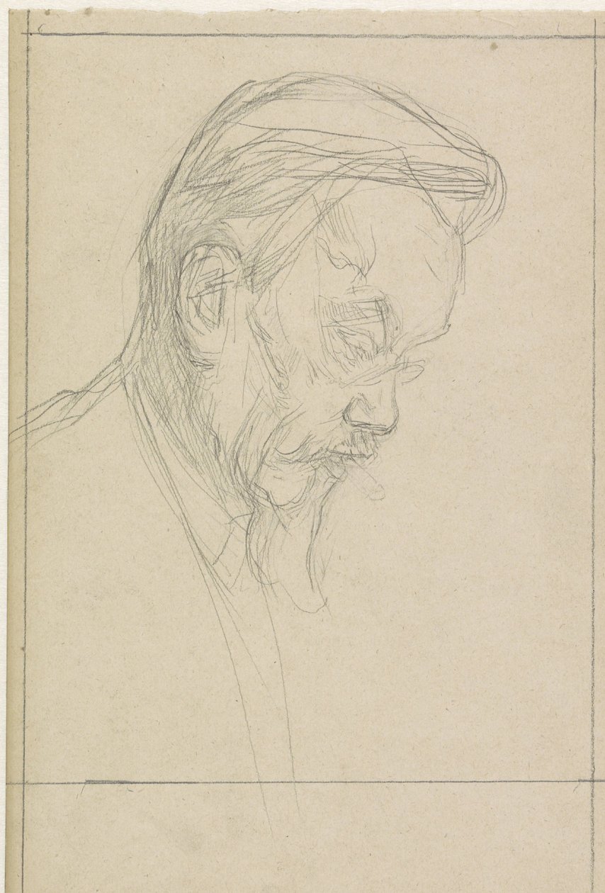 Cornelis Hofstede de Groot portréja alkotó: Jan Veth