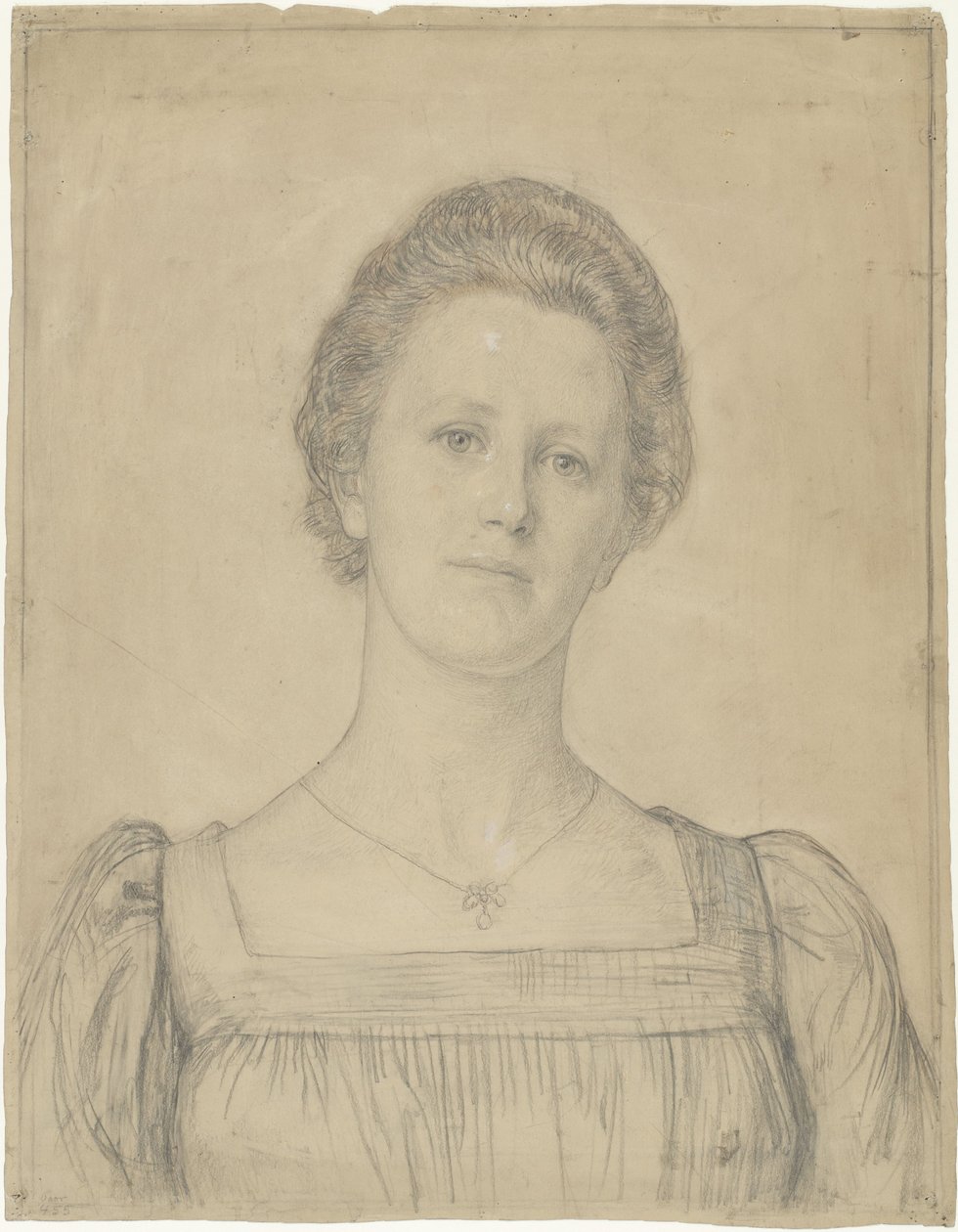Emilie van Kerckhoff portréja alkotó: Jan Veth