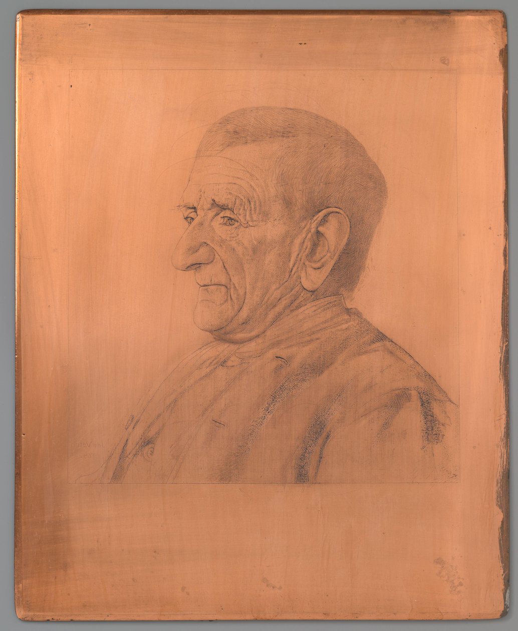 Jan Schaap portréja alkotó: Jan Veth