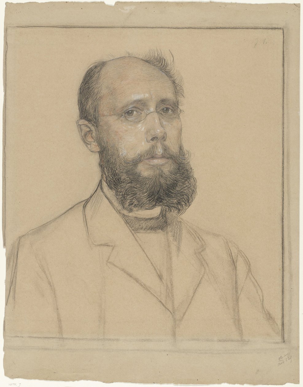 Samuel Muller portréja alkotó: Jan Veth