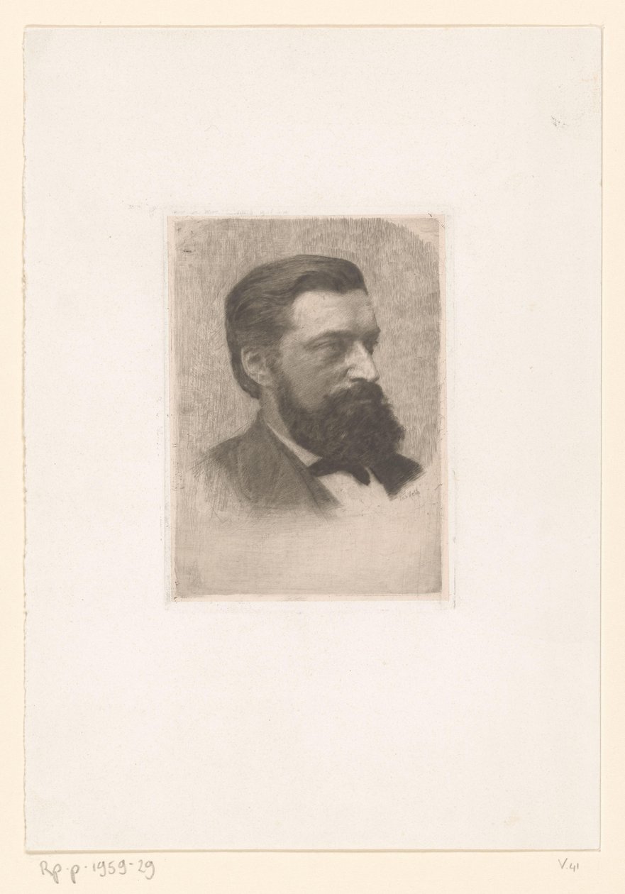 Thomas Theodorus Hendrikus Jorissen portréja alkotó: Jan Veth