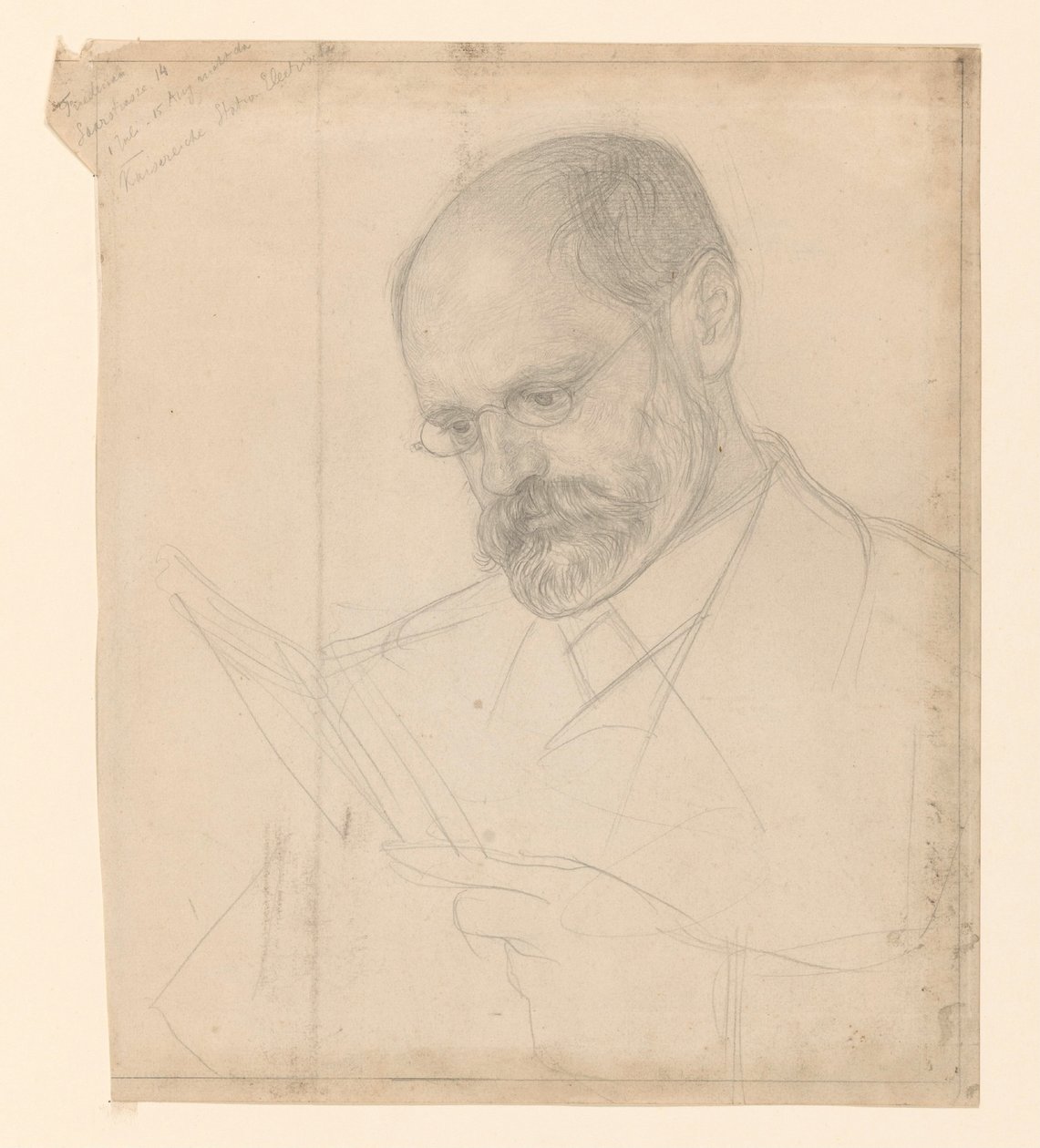 K.J. Kautsky úr portréja alkotó: Jan Veth