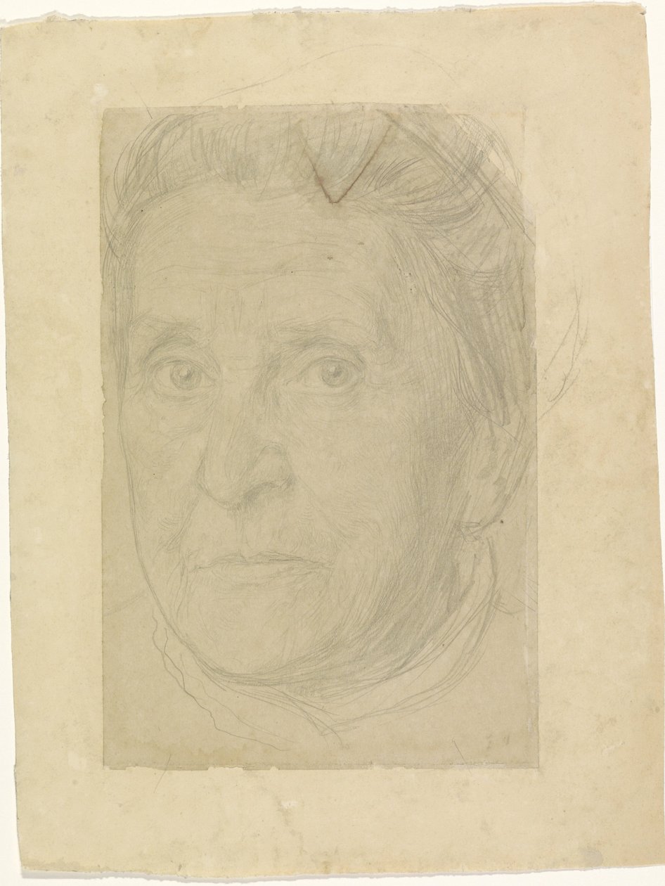 M.J. van Rennès-de Jongh asszony portréja alkotó: Jan Veth