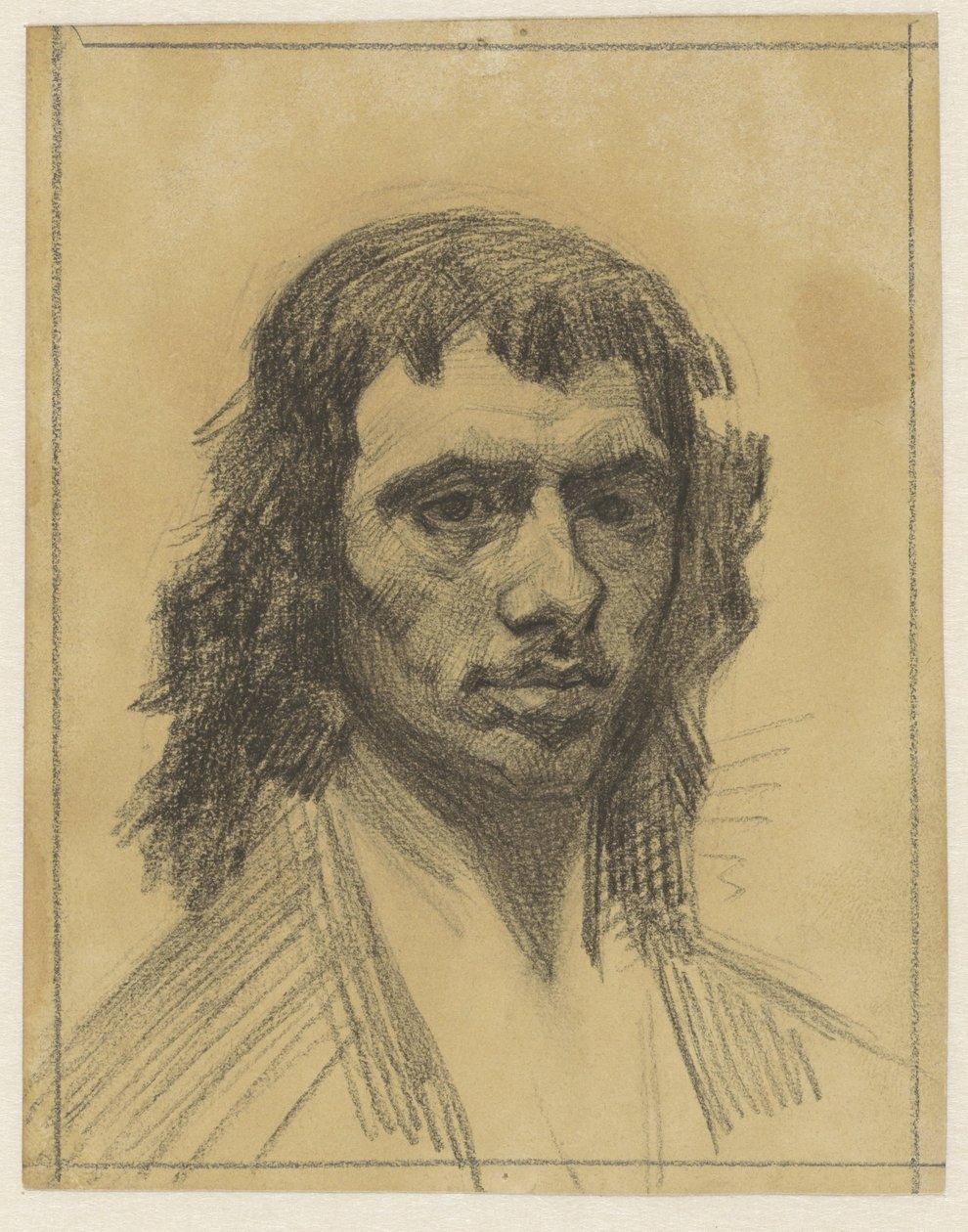 Carel Fabritius önarcképe alkotó: Jan Veth