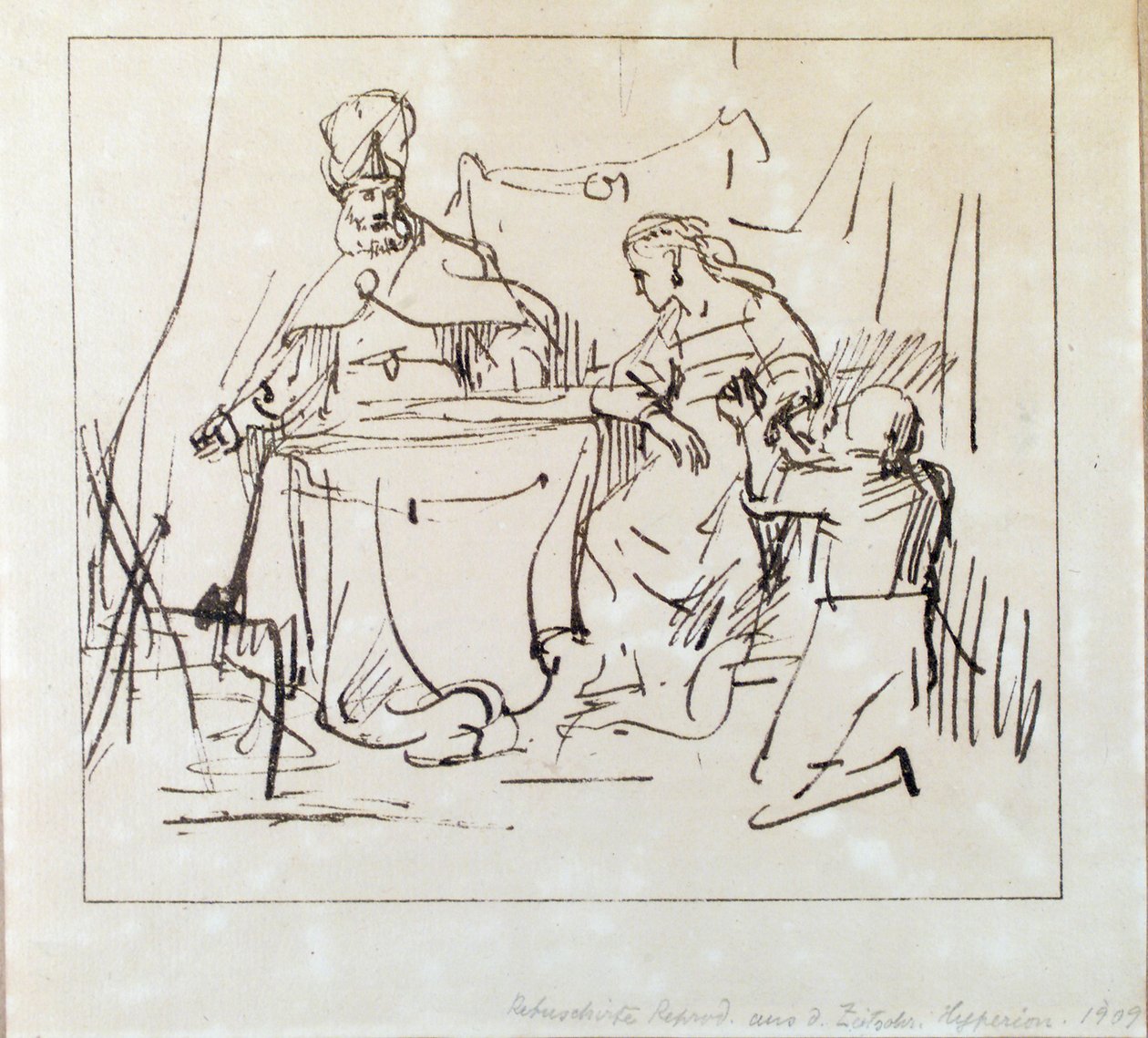 Jan Victors, "Hámán Eszterrel és Ahasvérusszal" alkotó: Jan Victors