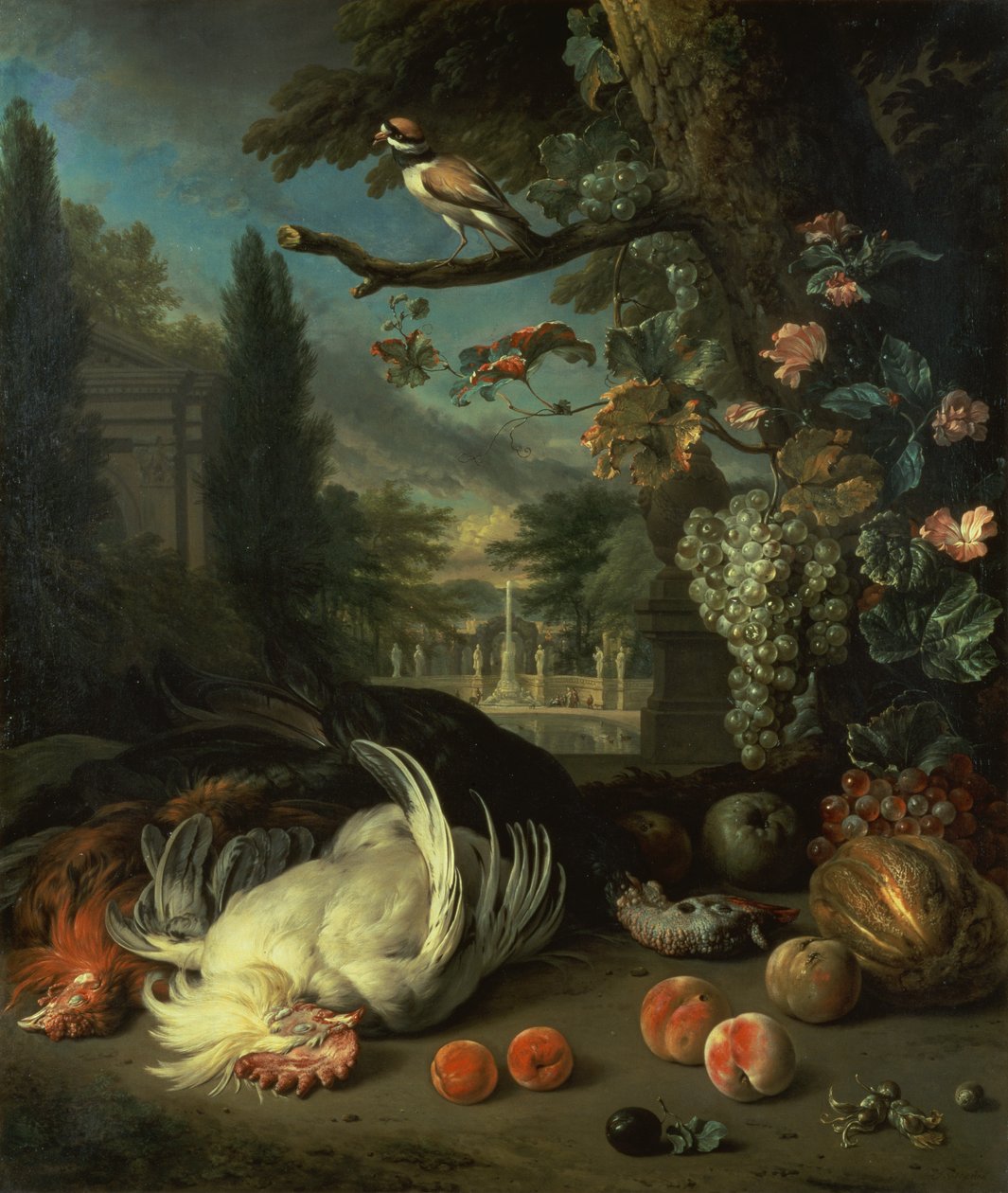 Dead Poultry (olaj, vászon) alkotó: Jan Baptist Weenix