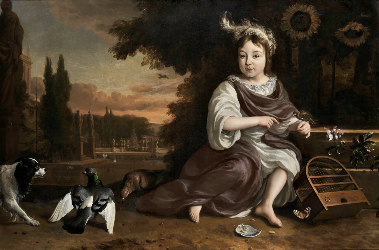 Jan Weenix Narancs herceg madárkalitkával alkotó: Jan Weenix
