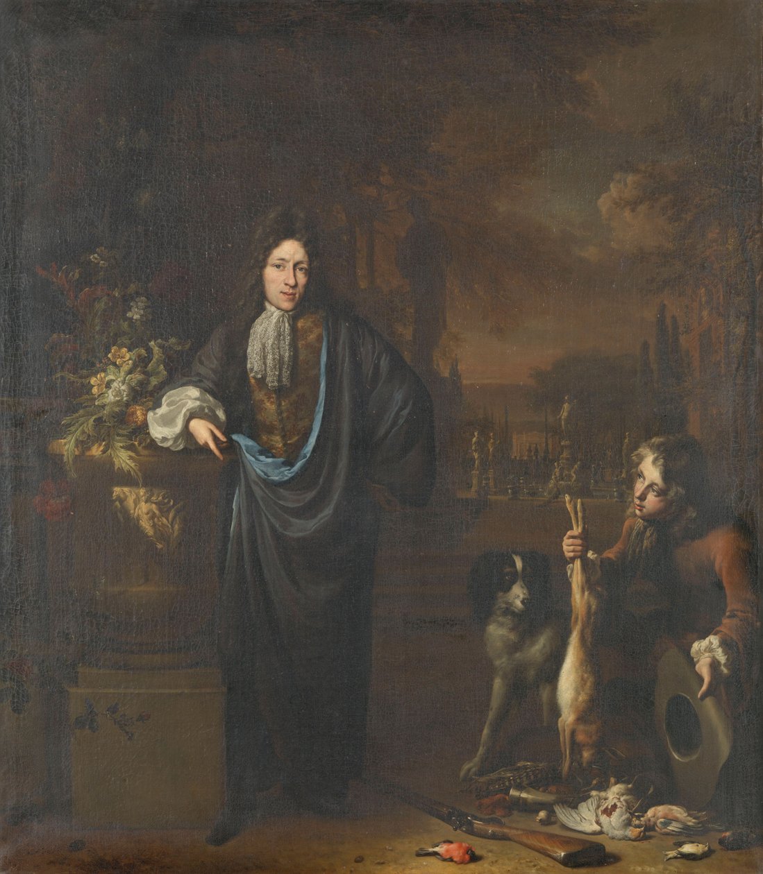 Silvester van Tongeren portréja alkotó: Jan Weenix