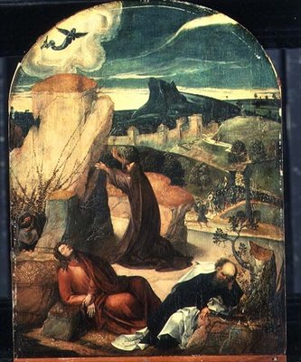 Krisztus az Olajfák hegyén alkotó: Jan Wellens de Cock