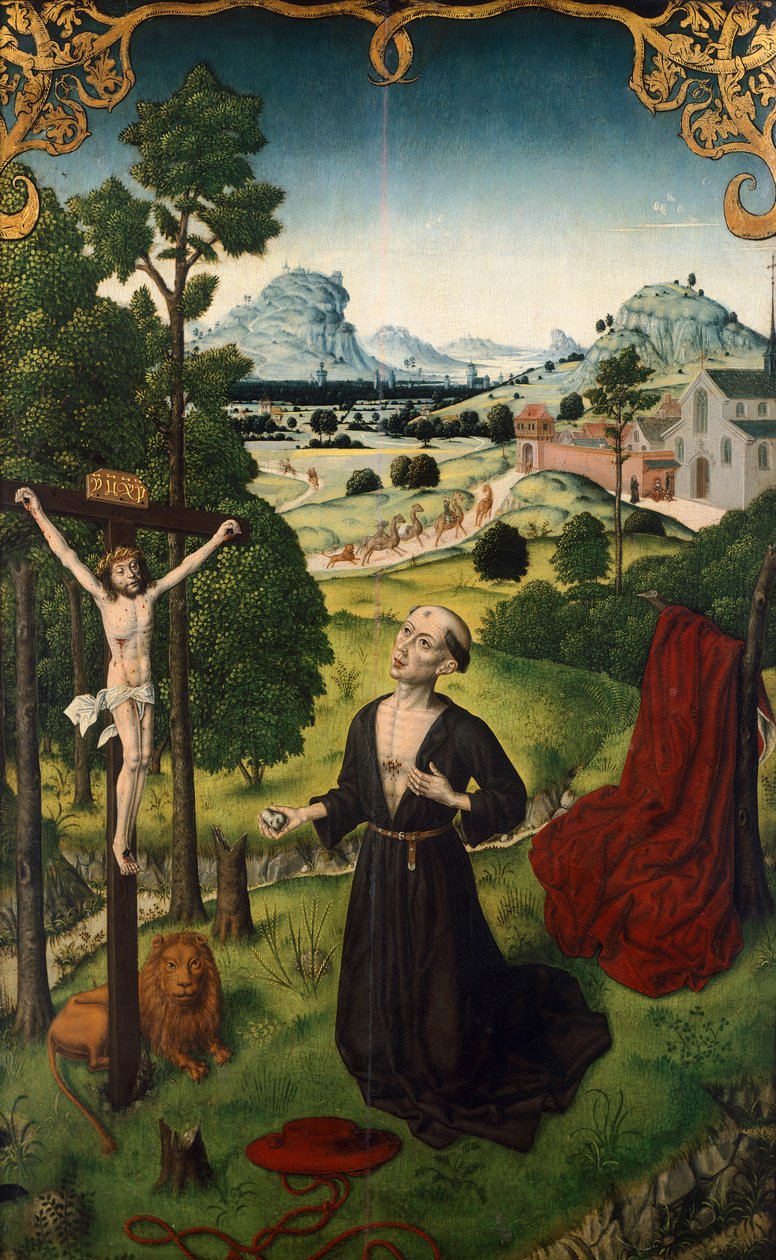 Szent Jeromos, Jan de Cock (kb. 1505-1527 előtt aktív) alkotó: Jan Wellens de Cock