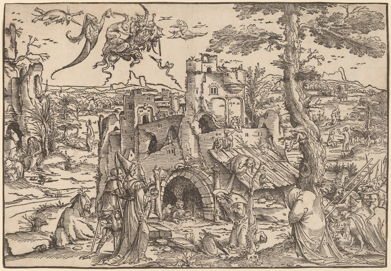 Szent Antal megkísértése alkotó: Jan Wellens de Cock