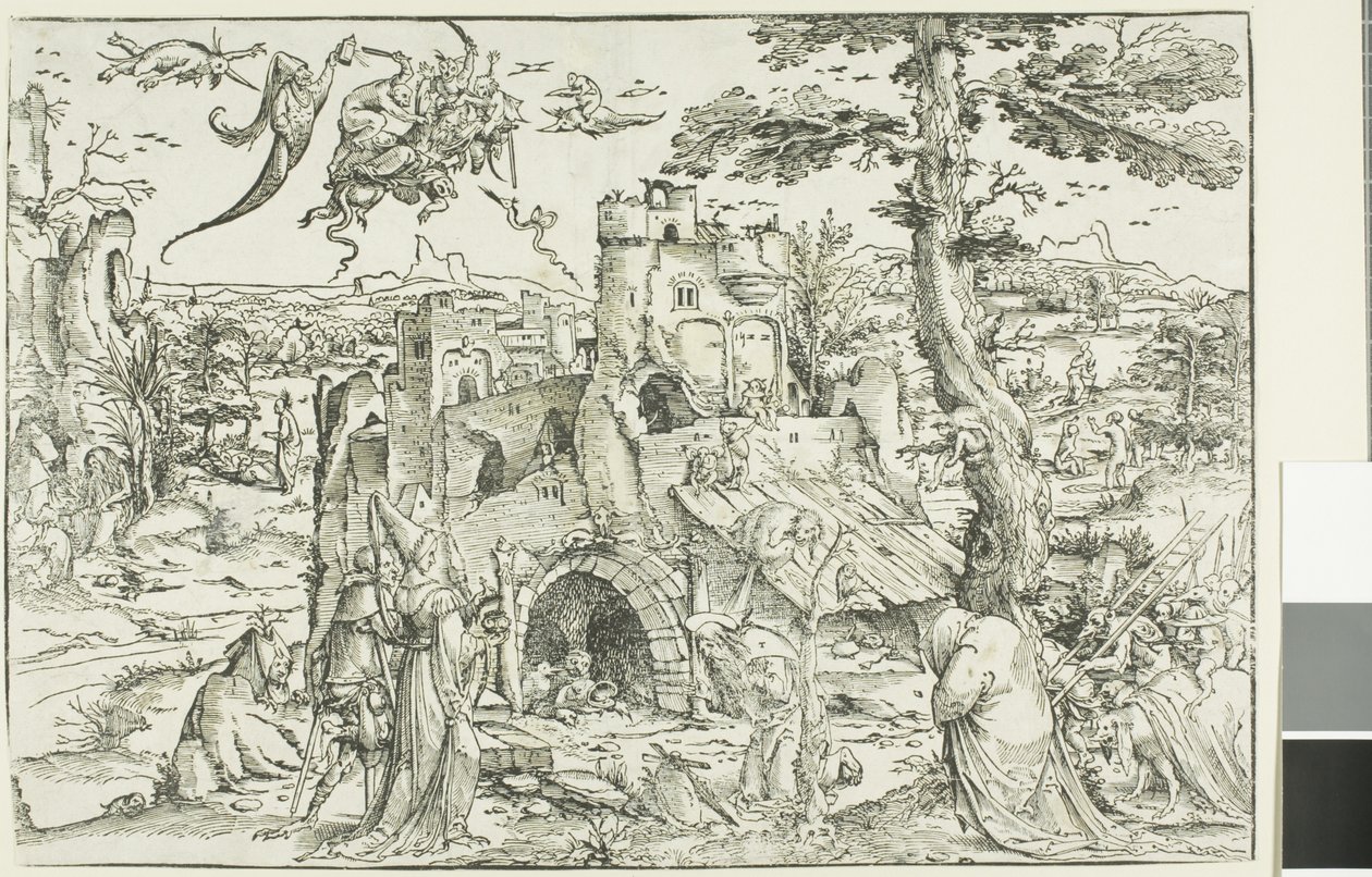 Szent Antal megkísértése alkotó: Jan Wellens de Cock