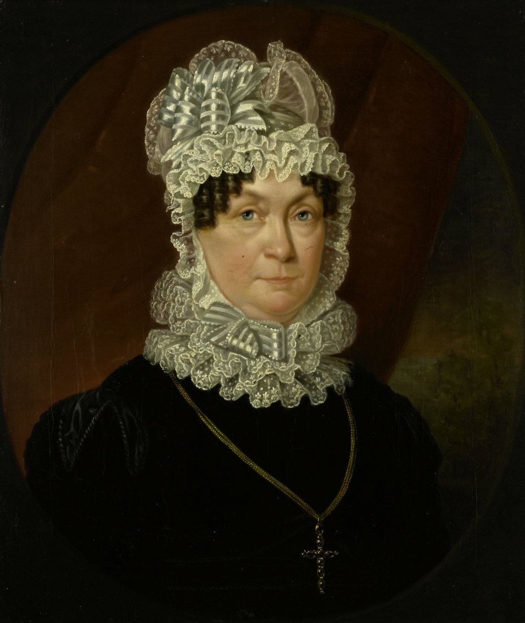 Ann Brander (meghalt 1837) portréja, Job Seaburne May felesége alkotó: Jan Willem May