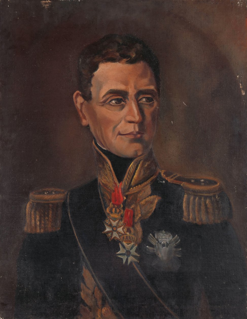Jonkheer Jan Willem Janssens (1762-1838). főkormányzó (1811-12) alkotó: Jan Willem Pieneman (copy after)