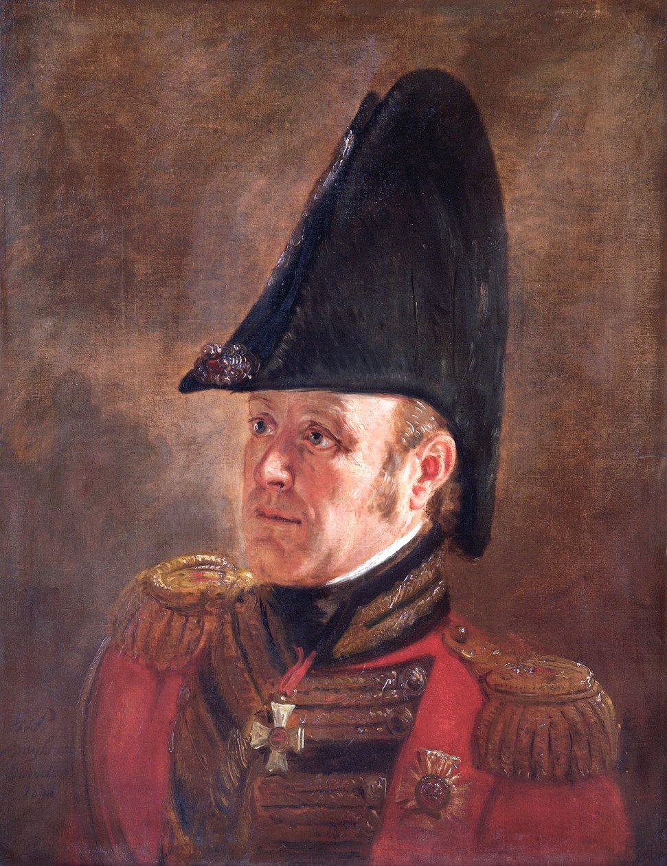 Sir George Cooke tábornok (olaj, vászon) alkotó: Jan Willem Pieneman